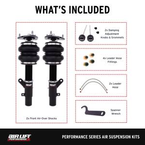 Air Lift - Air Lift 15-20 Acura TLX / 13-17 Honda Accord Front Performance Air Suspension Kit - 76014 - Image 2
