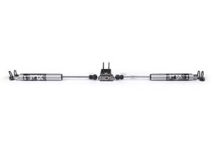 BDS Suspension Enhance the handling of your 2007-2018 Jeep Wrangler JK by installing a BDS dual steering stabilizer mounting kit with FOX 2.0 Performance Series shocks. Installing larger tires can exert additional force on your truck's suspension, but