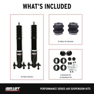 Air Lift - Air Lift Performance 15-23 Ford Mustang S550/24-25 S650 Air Suspension Rear Kit - 76507 - Image 2