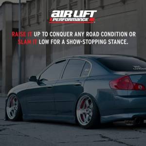 Air Lift - Air Lift Performance 03-06 Infiniti G35 Sedan / 03-08 Nissan 350Z Air Suspension Rear Kit - 76513 - Image 6