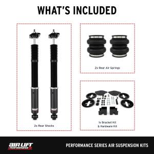 Air Lift - Air Lift 11-23 Dodge Charger / 15-23 Dodge Challenger Performance Rear Kit - 76517 - Image 3