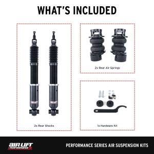 Air Lift - Air Lift Performance 2015-2018 BMW M3 / 15-20 M4 Rear Kit 5-Bolt - 76541 - Image 3