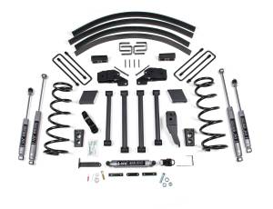 BDS Suspension Improve the ride and style of your 1994-1999 Dodge RAM 2500 and 3500 4WD truck with this 4.5-inch lift kit from BDS Suspension. Designed to improve stance, performance, and capability, this kit includes everything necessary to set your t