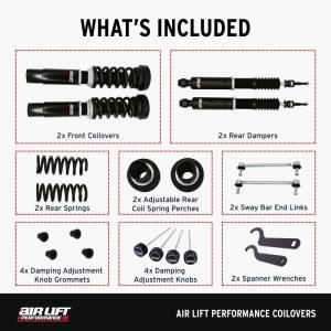 Air Lift - Air Lift Performance 15-19 BMW 3-Series / 15-20 BMW 4-Series Coilover Kit - 79021 - Image 2