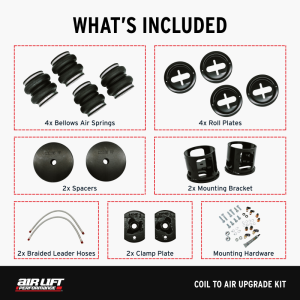 Air Lift - Air Lift 15-24 Ford Mustang S550/S650 Coil to Air Upgrade Kit - 83007 - Image 2