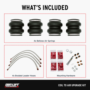 Air Lift - Air Lift 15-20 Acura TLX / 13-17 Honda Accord Coil to Air Upgrade Kit - 83014 - Image 2