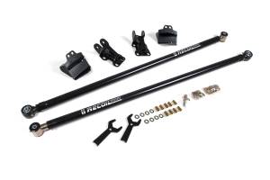 BDS Suspension Improve traction on your 2007-2026 Chevy Silverado or GMC Sierra 1500 without limiting wheel travel with a BDS Recoil Traction Bar Mounting Kit, made with heavy wall construction and internal compression springs that can be loaded or unl