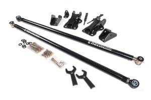 BDS Suspension Improve traction on your 2017-2026 Ford F250 / F350 / F450 Super Duty 4WD (with 4.5 inch diameter axle) without limiting wheel travel with a BDS Recoil Traction Bar Mounting Kit, made with heavy wall construction and internal compression