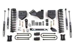 BDS Suspension Increase ground clearance on your 2005-2007 Ford F250 and F350 Super Duty gas truck with this 4-inch lift kit from BDS Suspension. Designed to improve stance, performance, and capability, this kit includes everything necessary to set you