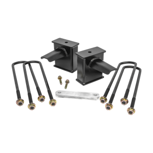 ReadyLift 6.0" Tall Flat Block - 2-Piece Drive Shaft - 2017-2026 Ford Super Duty - 66-2761