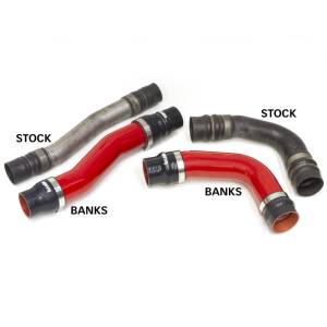 Banks Power - Banks Power 10-12 Ram 6.7L Diesel OEM Replacement Cold Boost Tubes - Red - 25998 - Image 4