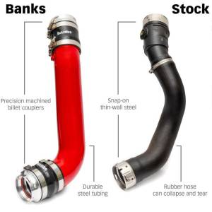 Banks Power - Banks Power 2020 GM 2500/3500 6.6L L5P Boost Tube Upgrade Kit - Red - 26005 - Image 4