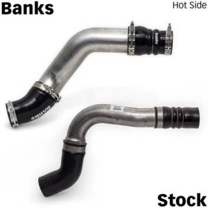Banks Power - Banks Power 19-21 Ram 2500/3500 6.7L Cummins Boost Tube Upgrade Kit - Red Raw Finish - 26006 - Image 3