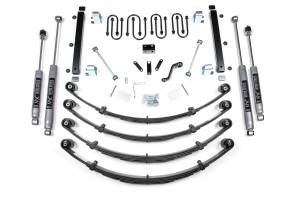 BDS Suspension Designed to improve stance, performance, and capability. BDS Suspension has designed this 3.5-inch lift kit for your 1987-1995 Jeep Wrangler YJ. This kit includes everything necessary to set your truck up right with clearance for up to 3