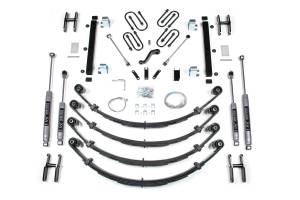 BDS Suspension Designed to improve stance, performance, and capability. BDS Suspension has designed this 4.5-inch lift kit for your 1987-1995 Jeep Wrangler YJ. This kit includes everything necessary to set your truck up right with clearance for up to 3