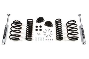 BDS Suspension BDS steps up the performance and capability of the 2002-2007 Jeep Liberty KJ with a 2-inch suspension lift kit. Designed to improve stance this kit includes everything necessary to set your truck up right with clearance for up to 30" tir