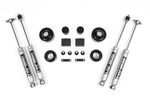 BDS Suspension Boost the height of your 2007-2018 Jeep Wrangler JK by installing this 2-inch coil spacer lift kit from BDS. Designed to improve stance this kit includes everything necessary to set your truck up right with clearance for up to 33" tires