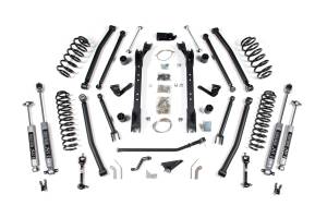 BDS Suspension Maximize the capability of your 1996-2003 Jeep Wrangler TJ with this 4.5-inch lift kit with long arm conversion from BDS Suspension. Designed to improve stance this kit includes everything necessary to set your Jeep up right with clearan