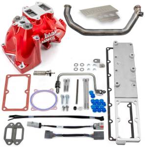 Banks Power - Banks Power 07.5-12 Ram Cab Chassis 6.7L Diesel Monster-Ram Intake System w/Fuel Line - Red - 42806-R - Image 4