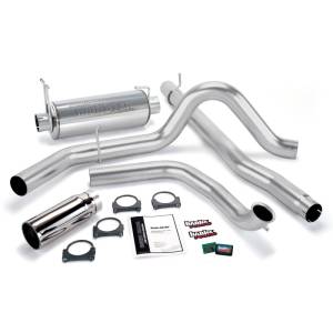 Banks Power - Banks Power 01-03 Ford 7.3L w/Cat Conv Git-Kit - SS Single Exhaust w/ Chrome Tip - 47513 - Image 2