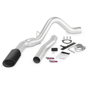 Banks Power - Banks Power 15 Chevy 6.6L LML ECLB/CCSB/CCLB Monster Exhaust System - SS Single Exhaust w/ Black Tip - 47787-B - Image 3