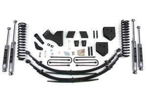 BDS Suspension Improve the ride and create more tire clearance on your 2011-2016 Ford Super Duty F250 and F350 gas truck and install this 6-inch lift kit from BDS. Designed to improve stance, performance, and capability, this kit includes everything ne