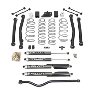 ReadyLift Terrain Flex 4-Arm Kit With Falcon 2.1 Monotube Shocks 2018-2026 Jeep JL Wrangler - 69-6837
