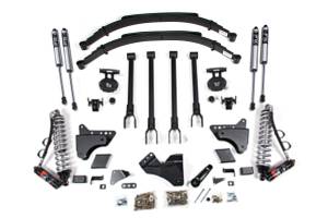BDS Suspension Go farther and raise the bar of performance on your 2011-2016 Ford Super Duty F250 and F350 diesel truck to the next level with this 6-inch radius arm lift kit with 4-link and FOX Performance Elite coil-over conversion from BDS. Designed