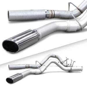 Banks Power - Banks Power 17+ GM Duramax L5P 2500/3500 Monster Exhaust System - SS Single Exhaust w/ Chrome Tip - 48947 - Image 9