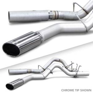 Banks Power - Banks Power 17+ GM Duramax L5P 2500/3500 Monster Exhaust System - SS Single Exhaust w/ Chrome Tip - 48947 - Image 10