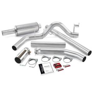 Banks Power 01 Dodge 5.9L Std Cab Git-Kit - SS Single Exhaust w/ Chrome Tip - 49359