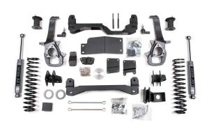 BDS Suspension BDS steps up the performance and capability of the 2012 RAM 1500 4WD trucks with a 4-inch suspension lift kit. Designed to improve stance, performance, and capability, this kit includes everything necessary to set your truck up right wit