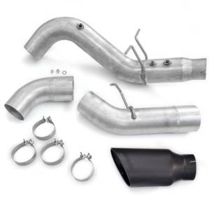 Banks Power - Banks Power 20-23 Chevy/GMC Duramax DRW Crew Cab 5.0in Monster Exhaust w/ Black Tip - 49809-B - Image 2