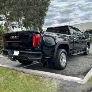 Banks Power - Banks Power 20-23 Chevy/GMC Duramax DRW Crew Cab 5.0in Monster Exhaust w/ Black Tip - 49809-B - Image 3