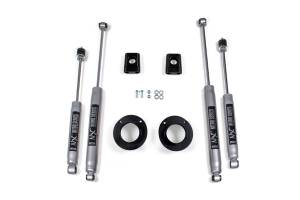BDS Suspension Level the front of your 2013-2026 RAM 3500 4WD truck by installing this 2-inch leveling kit from BDS. Designed to improve stance, this kit includes everything necessary to set your vehicle up right with clearance for up to 35" tires at a