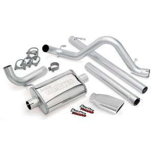 Banks Power - Banks Power 07-11 Jeep 3.8L Wrangler Unlimited - 4dr Monster Exh Sys - SS Single Exh w/ Chrome Tip - 51322 - Image 3
