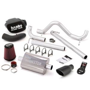 Banks Power - Banks Power 07-11 Jeep 3.8L Wrangler - 4dr Stinger Sys w/ AutoMind - SS Single Exhaust w/ Black Tip - 51341-B - Image 2