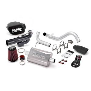 Banks Power - Banks Power 12-14 Jeep 3.6L Wrangler (All) 2dr Stinger Sys w/ AutoMind - SS Single Exh w/ Black Tip - 51348-B - Image 2
