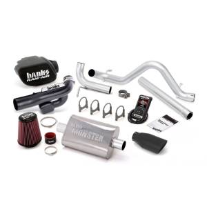 Banks Power 12-14 Jeep 3.6L Wrangler - 4dr Stinger Sys w/ AutoMind - SS Single Exhaust w/ Black Tip - 51349-B