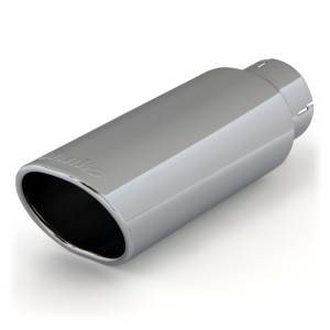 Banks Power - Banks Power Tailpipe Tip Kit - SS Obround Angle Cut - Chrome - 3in Tube - 3.75in X 4.5in X 11.5in - 52908 - Image 1