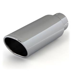Banks Power - Banks Power Tailpipe Tip Kit - SS Obround Angle Cut - Chrome - 3in Tube - 3.75in X 4.5in X 11.5in - 52908 - Image 3