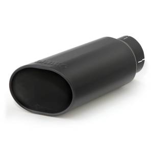 Banks Power - Banks Power Tailpipe Tip Kit - SS Obround Slash Cut - Black - 4in Tube - 5in X 6in X 14in - 52927 - Image 2
