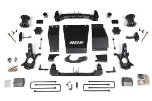 BDS Suspension Take your 2014-2018 GMC Sierra 1500 to new heights with a BDS 6-inch lift kit. Works only on Magneride equipped trucks. Designed to improve stance, performance, and capability, this kit includes everything necessary to set your truck up