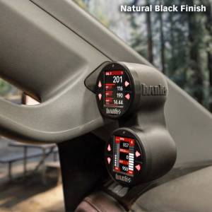 Banks Power - Banks Power 19-21 Chevy/GMC 1500 / 20-23 Chevy/GMC 2500/3500 - iDash Stealth Dual Pod Mount 52mm - 63362 - Image 3