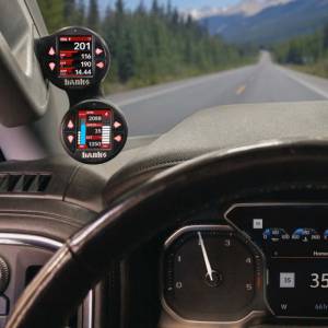 Banks Power - Banks Power 19-21 Chevy/GMC 1500 / 20-23 Chevy/GMC 2500/3500 - iDash Stealth Dual Pod Mount 52mm - 63362 - Image 4