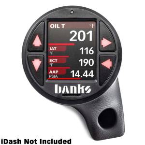 Banks Power - Banks Power 18-23 Jeep Wrangler/Gladiator - iDash Stealth Single Gauge Pod Kit - 63371 - Image 3