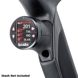Banks Power - Banks Power 18-23 Jeep Wrangler/Gladiator - iDash Stealth Single Gauge Pod Kit - 63371 - Image 4