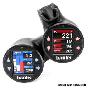 Banks Power - Banks Power 11-16 Ford Super Duty iDash Stealth Dual Gauge Pod Mount - 63375 - Image 4