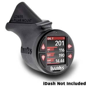 Banks Power - Banks Power 2018-2023 Jeep Gauge Pod Kit - Single Gauge - Lower Mount - 63377 - Image 4