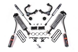 BDS Suspension Up the ante in your Chevy Trail Boss or GMC AT4 1500 truck with style and performance by installing this 1.5-inch lift kit featuring FOX Performance Elite 2.5 coil-over shocks from BDS Suspension. Designed to improve stance, performance,